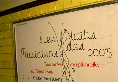Affiche nuit des musiciens 2005